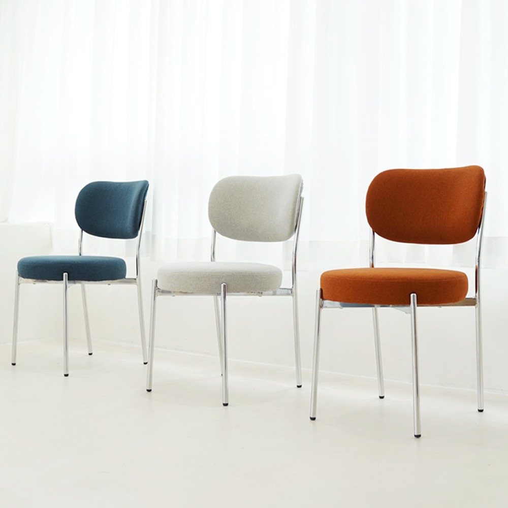 미세몽 줄리아 패브릭 인테리어 디자인체어 카페 식당 업소용 식탁 의자